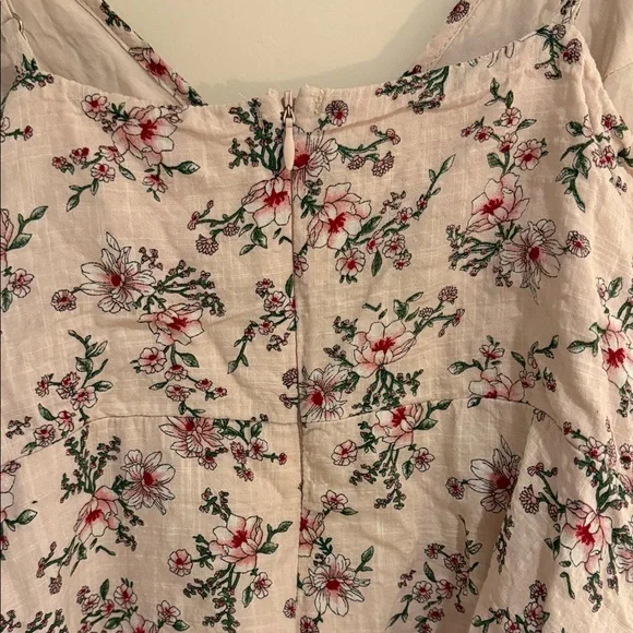 Floral Ruffle Mini Dress - Picture 4 of 4